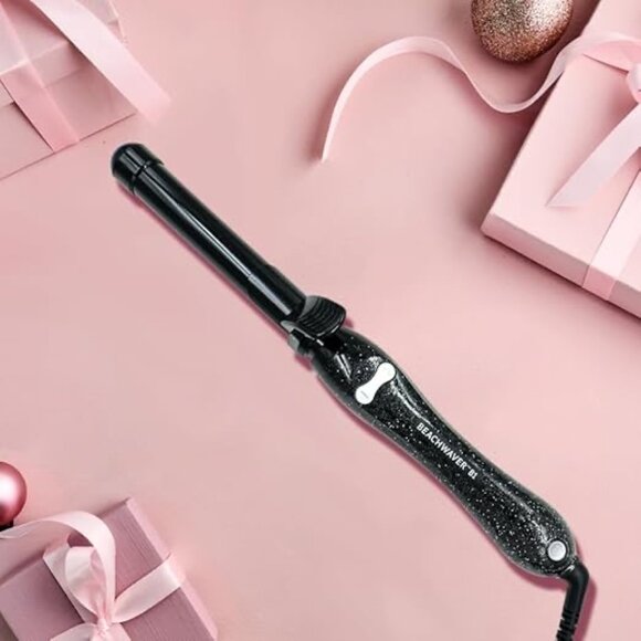 Beachwaver B-Series Ceramic Rotating Curling Iron, 1.25" Barrel, Black Glitter - Picture 5 of 8